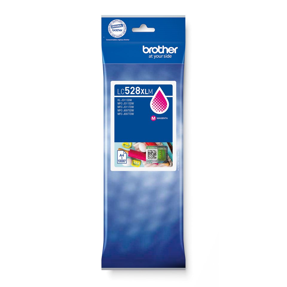 EAN 4977766843041 - Brother LC528XLM cartucho de tinta 1 pieza(s) Original Ultra High Yield Magenta imagen 1