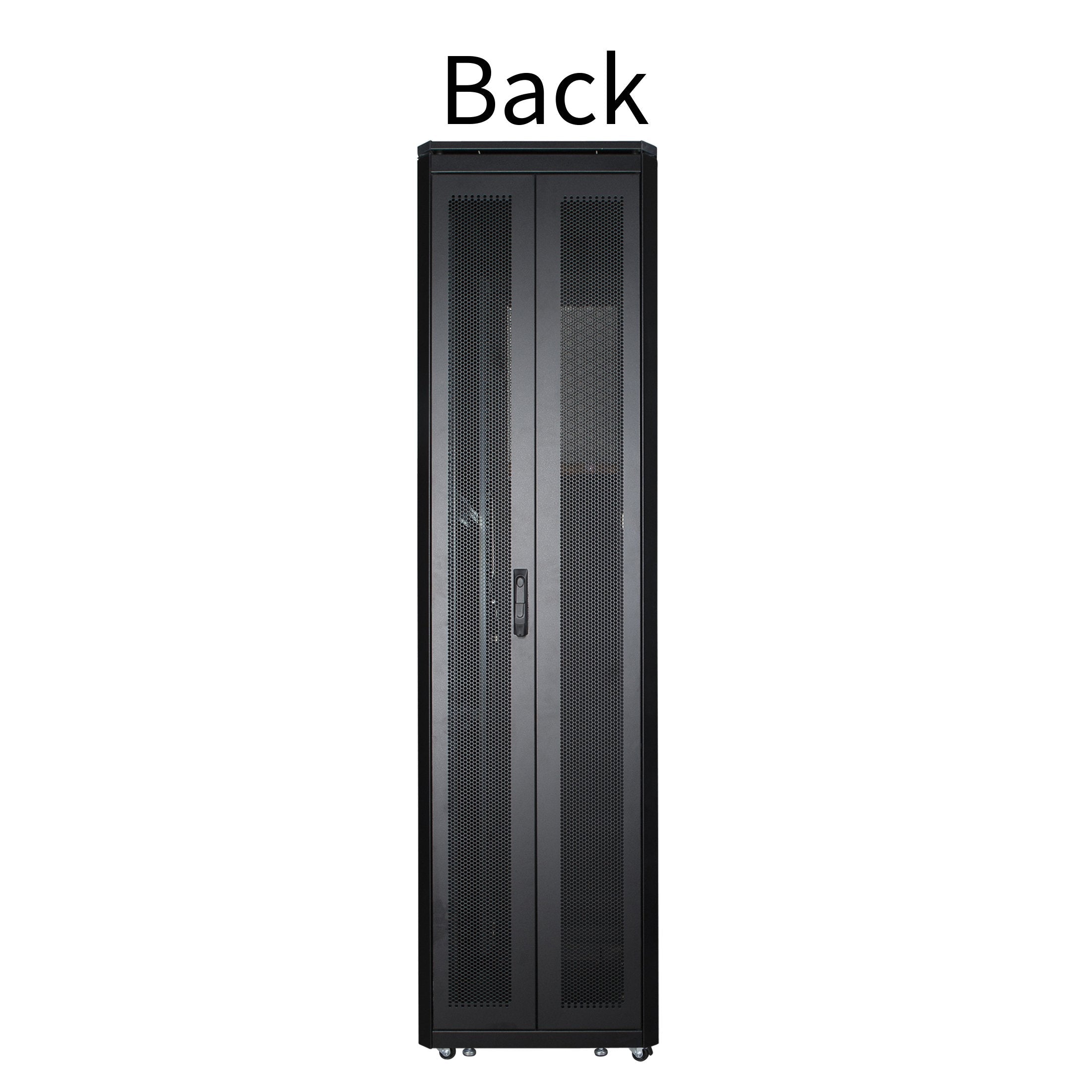 EAN 5420016846600 - LOGON RSL46U61BL armario rack 46U Rack o bastidor independiente Negro imagen 5