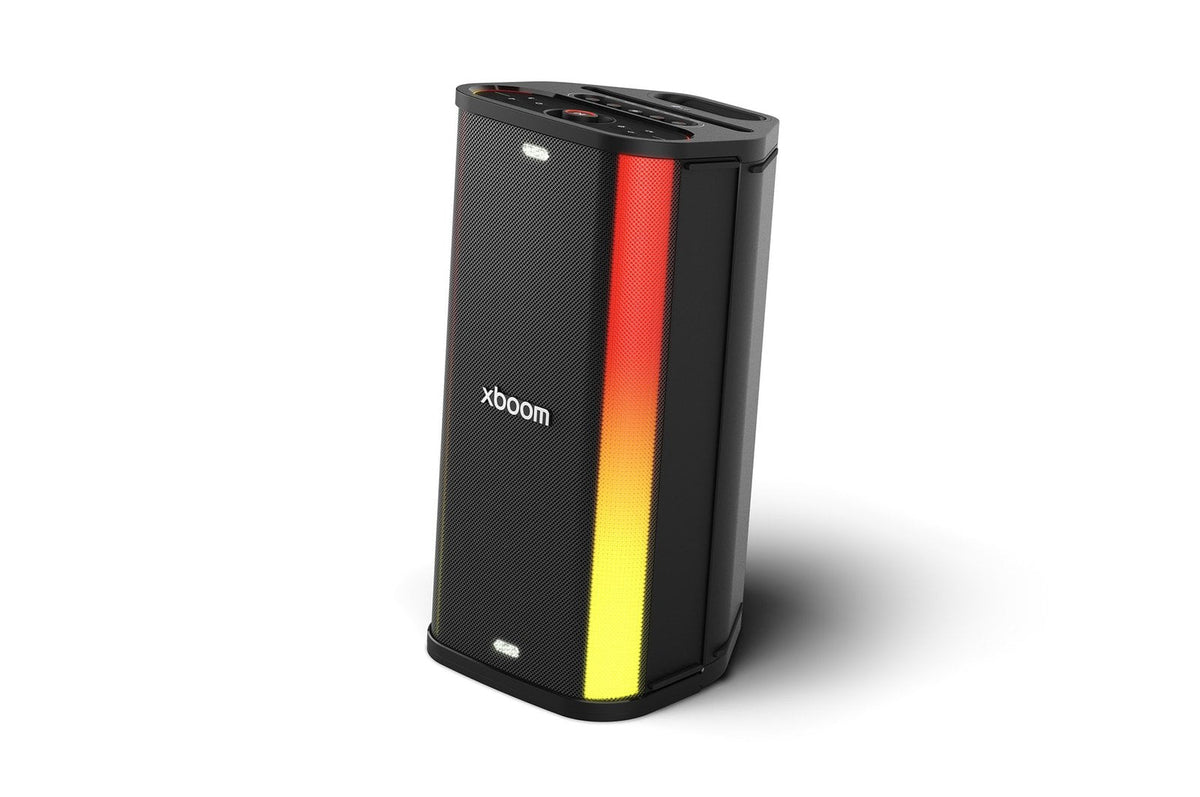 Altavoz De Gran Potencia Lg Xboom Stage 501 Ai 220 W Batería 25h Autonomía Bluetooth Luces Led Efectos Dj Karaoke Efectos De Voz Ipx4 Negro