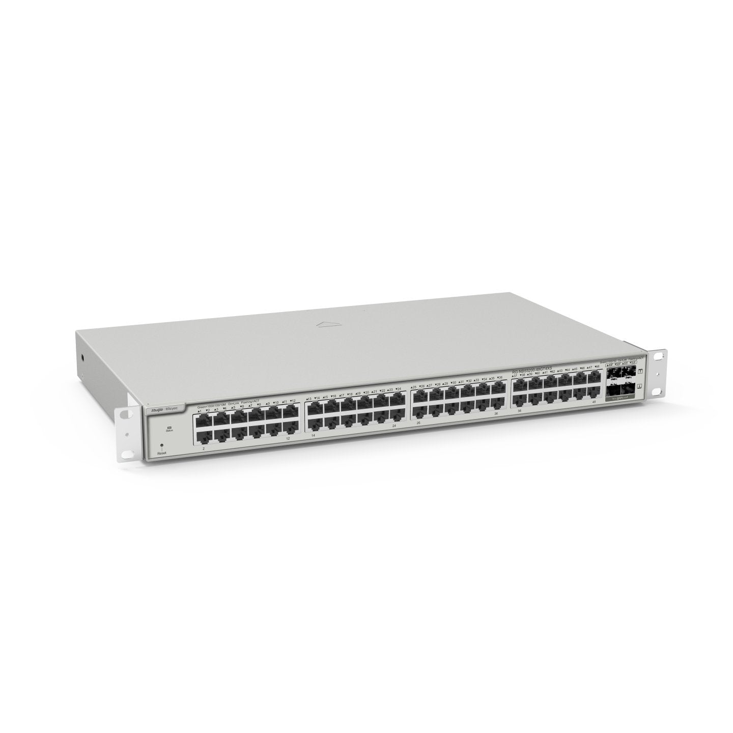 Reyee 48-Port L2+ Managed 10g Switch, 48 Gigabit Rj45 Ports, 4 *10g Sfp+ Slots,19-Inch Rack-Mountab