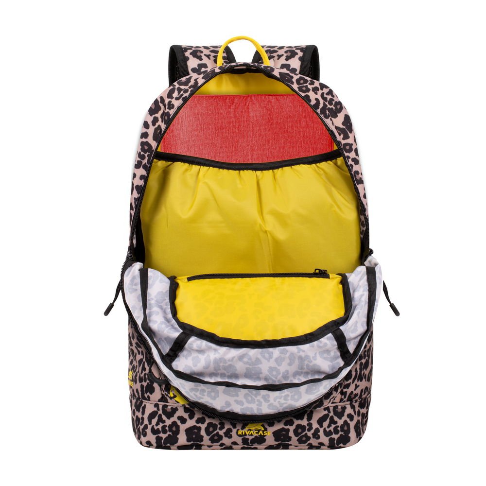 EAN 4260709010458 - Rivacase Erebus 33,8 cm (13.3") Mochila Beige, Negro, Amarillo imagen 20