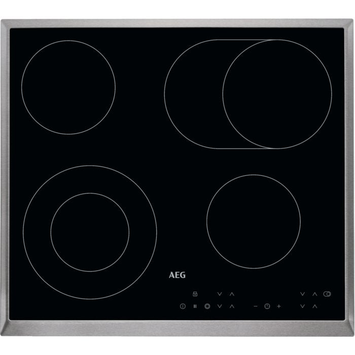 EAN 7332543486106 - AEG HK634060XB Negro Integrado 60 cm Cerámico 4 zona(s) imagen 1