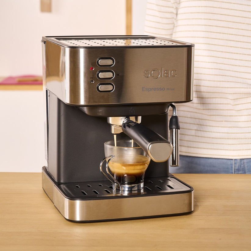 Cafetera Express Solac S92010800 Ce4481 Negro