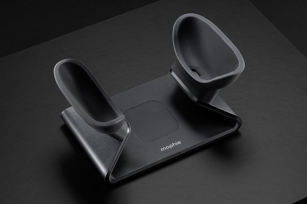 Mophie 401316655 Cargador De Dispositivo Móvil Auriculares Negro Usb Cargador Inalámbrico Interior