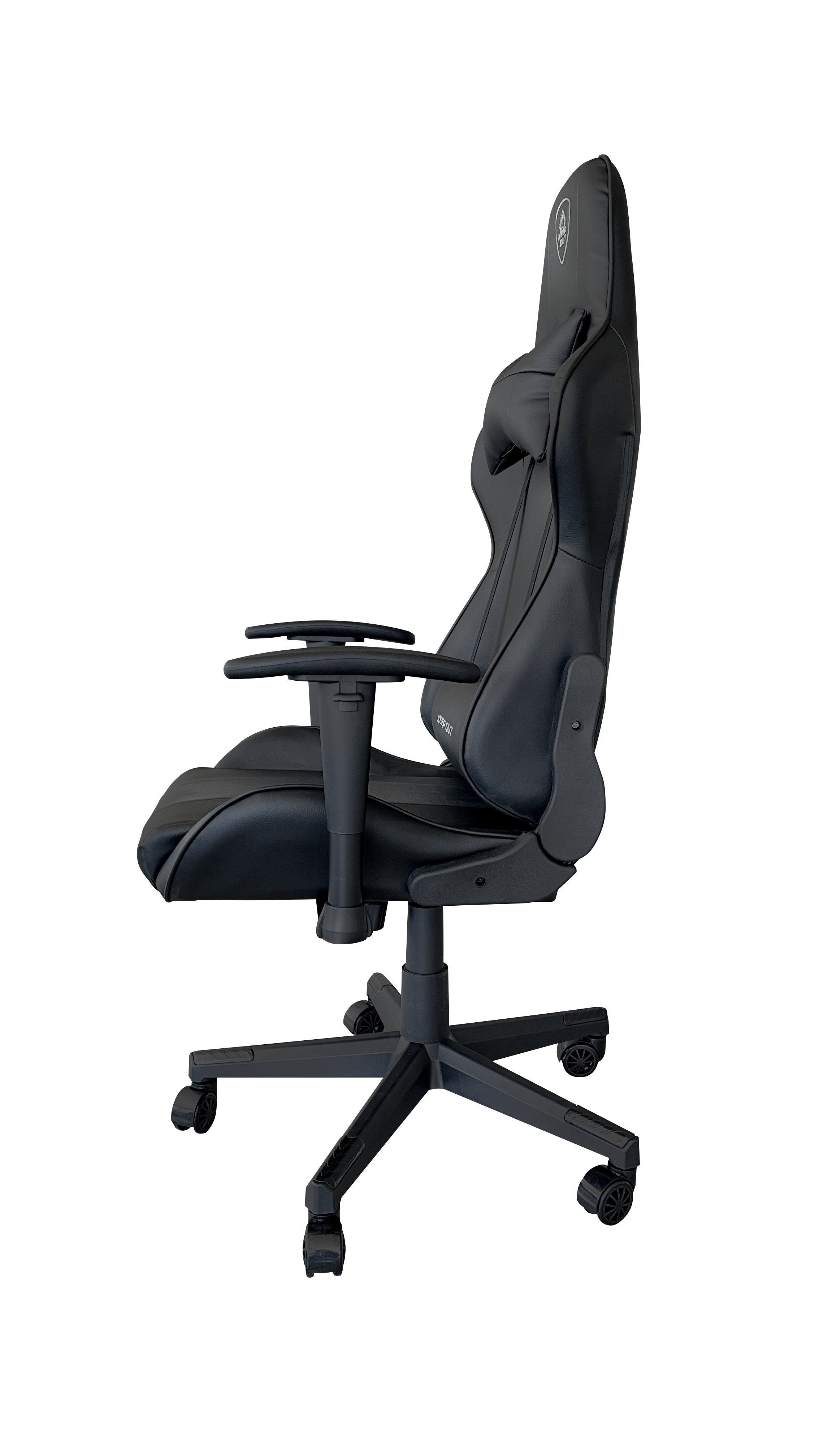 Silla Gaming Keepout Xspro-Racing Rgb Black Reposabrazos 2d/ Iluminacion Rgb Con Mando A Distancia/ Ruedas De Nylon/ Cojin Lumbar Y Cervical