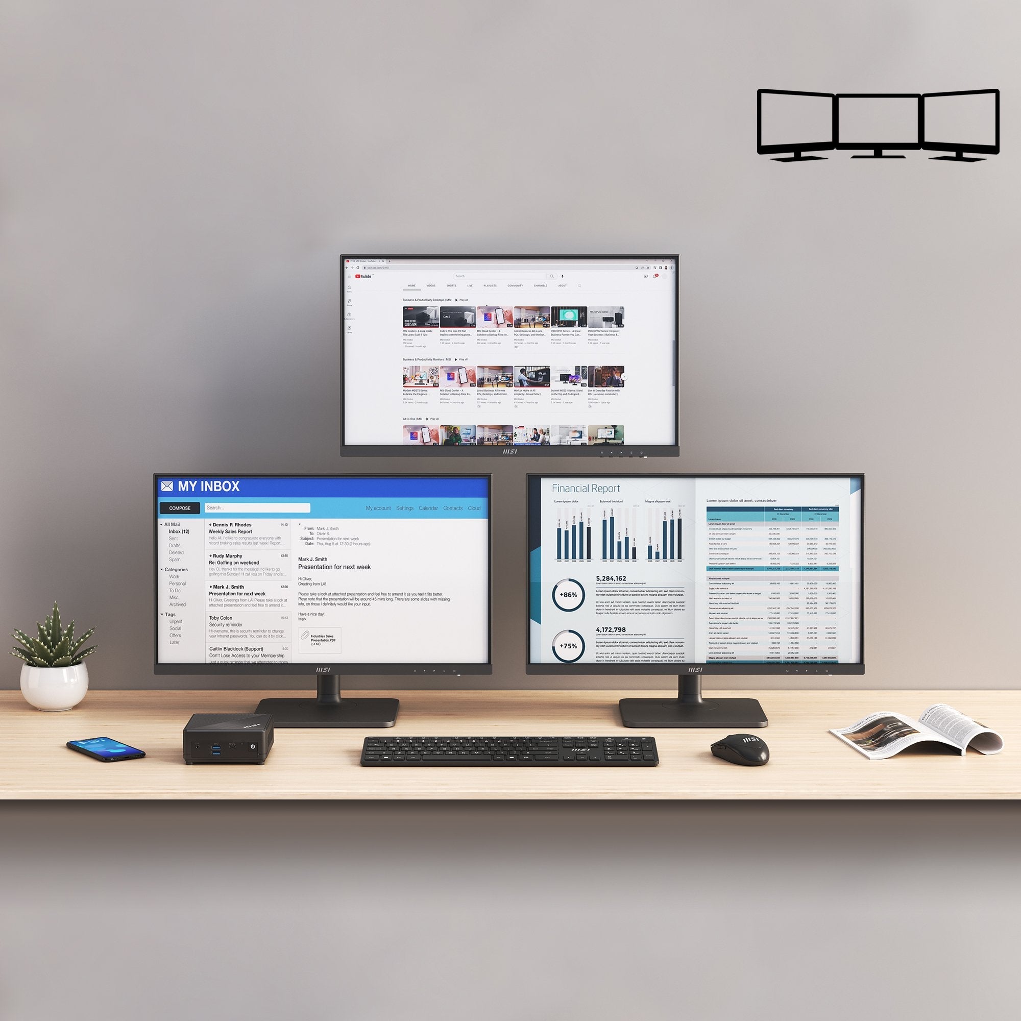 Msi Cubi N Adl-006de Intel N200 4gb 128gb Negro W11p