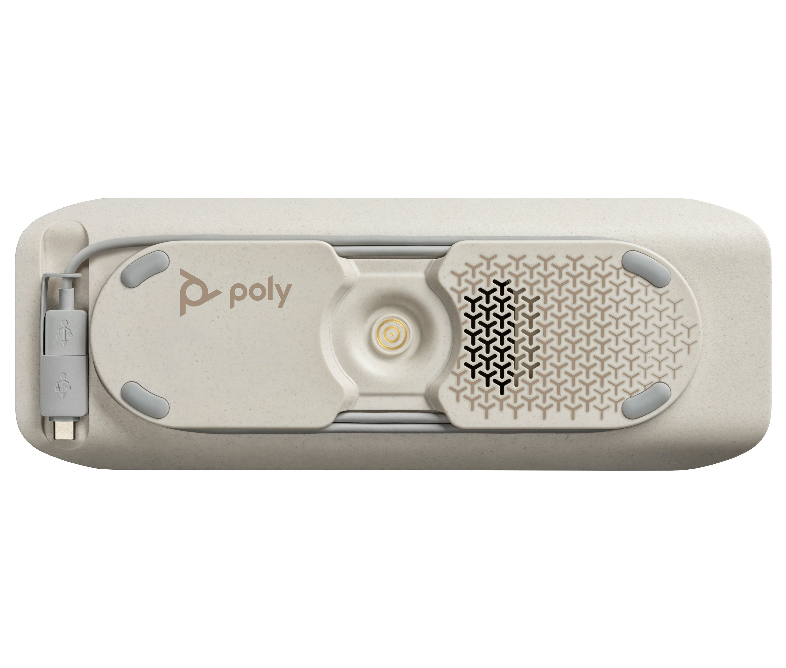 Poly Sync 40+ Altavoz De Manos Libres Inteligente Bluetooth Inalámbrico Cableado Usb-C Usb-A Negro