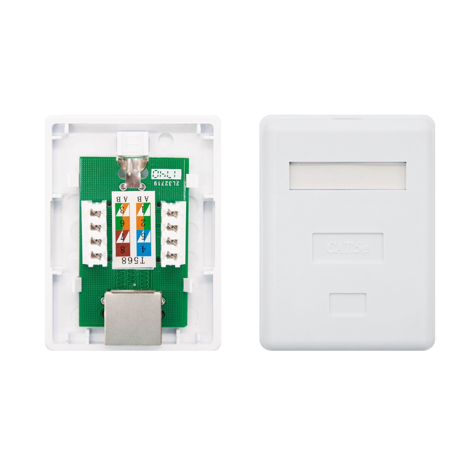 EAN 8433281005839 - Nanocable 10.21.1101 caja de tomacorriente RJ-45 imagen 1