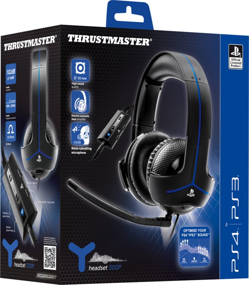 EAN 3362934109226 - Thrustmaster Y-300P Auriculares Alámbrico Diadema Juego Negro imagen 4