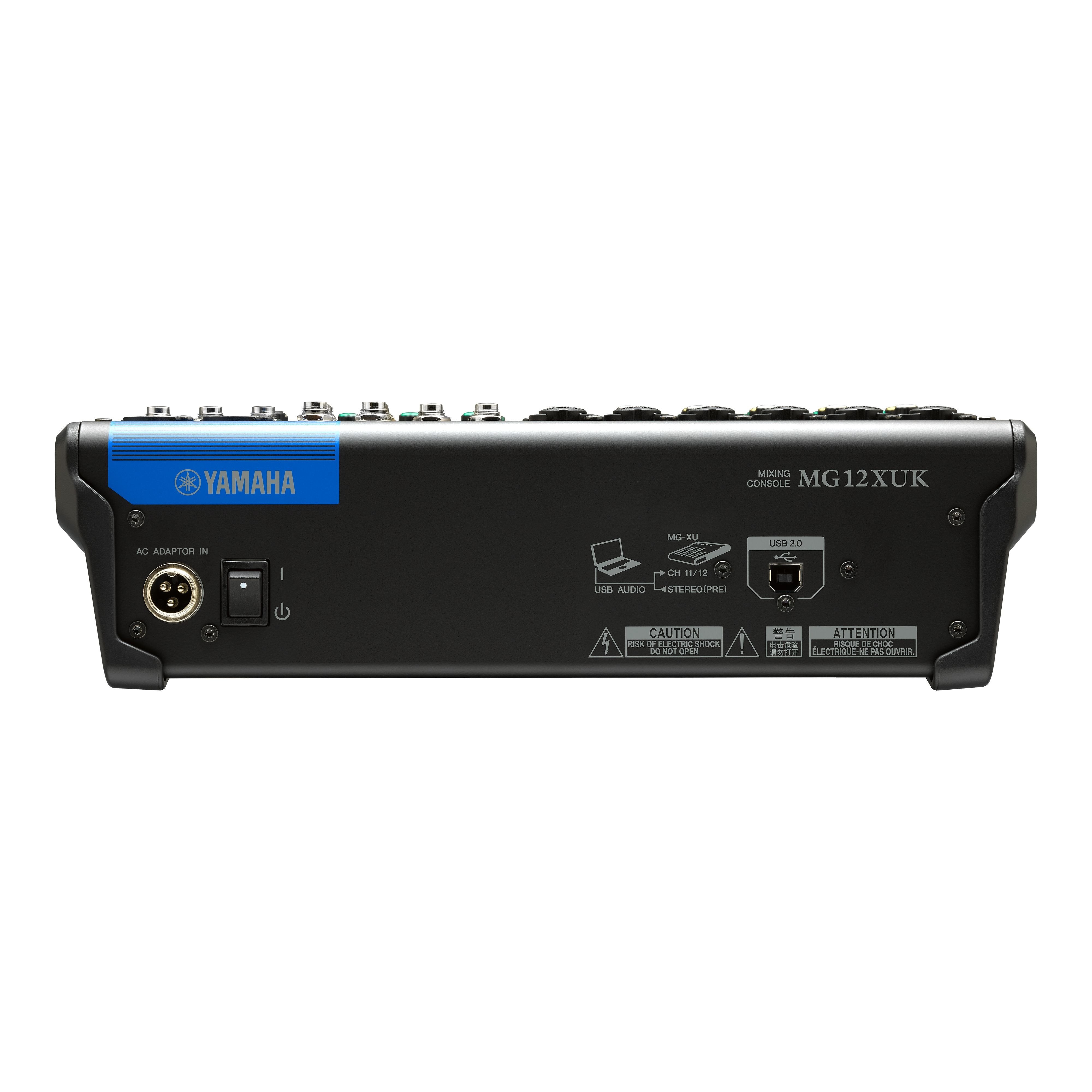 Yamaha Mg12xuk Audio Mixer 12 Channels 20 - 48000 Hz Black