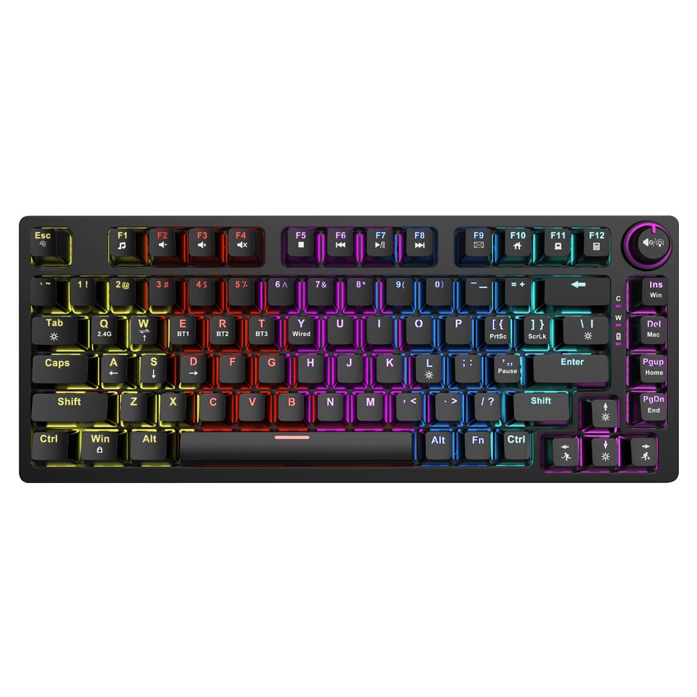 Teclado Mecánico Inalámbrica Phenix Gateron Yellow Pro, Abs