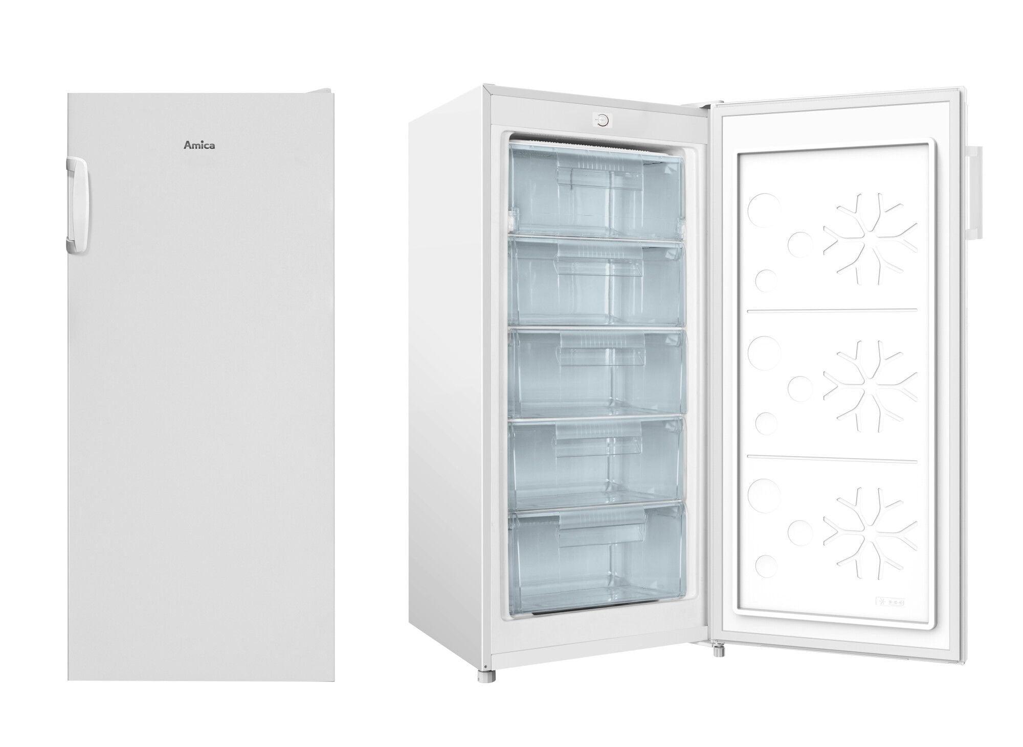 EAN 5906006946746 - Amica GS 321 110 W Congelador vertical Independiente 145 L Blanco imagen 3