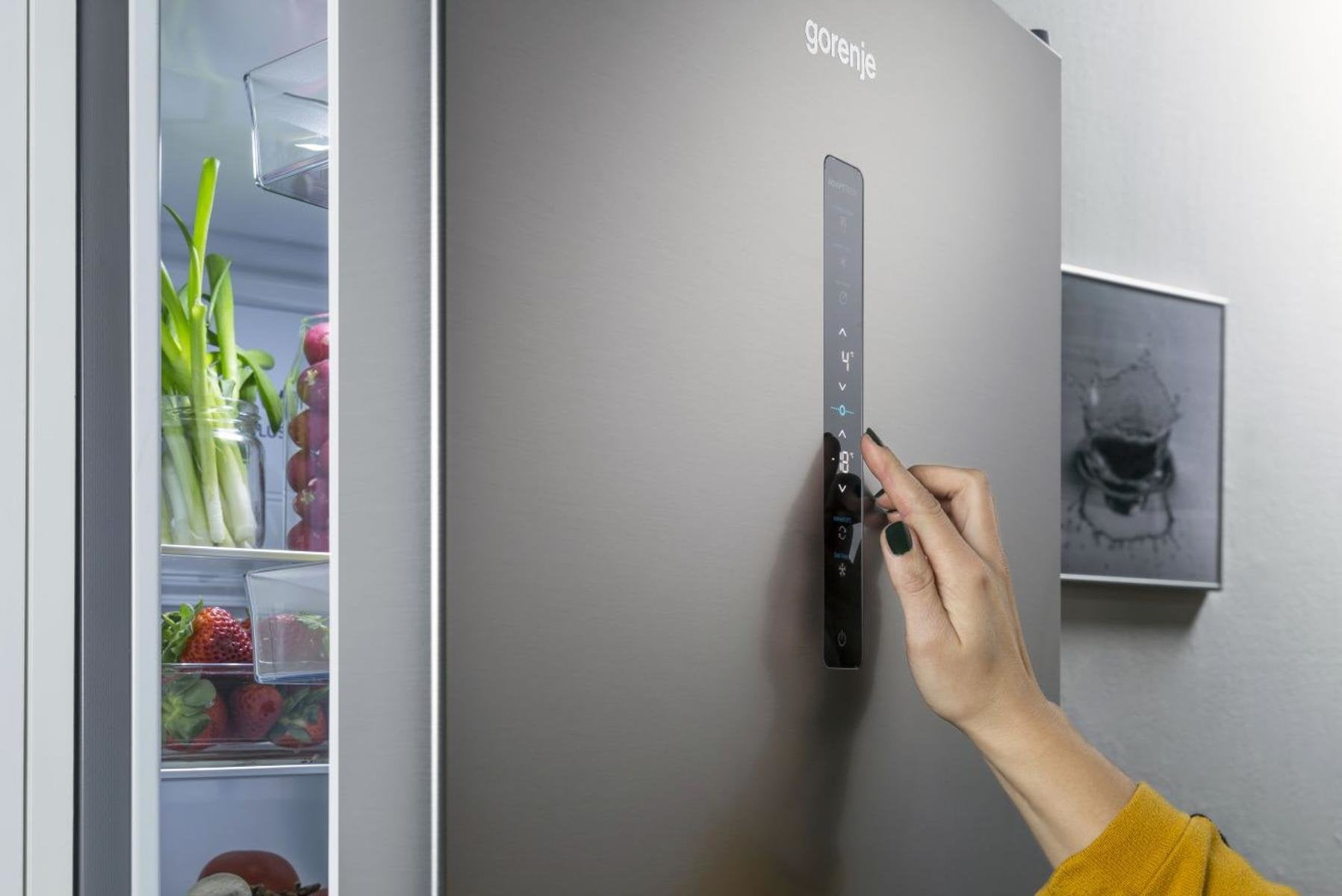 EAN 3838782760303 - Gorenje G600 NRK620CA2XL4 Independiente 331 L Gris, Acero inoxidable, Gris Oscuro imagen 16