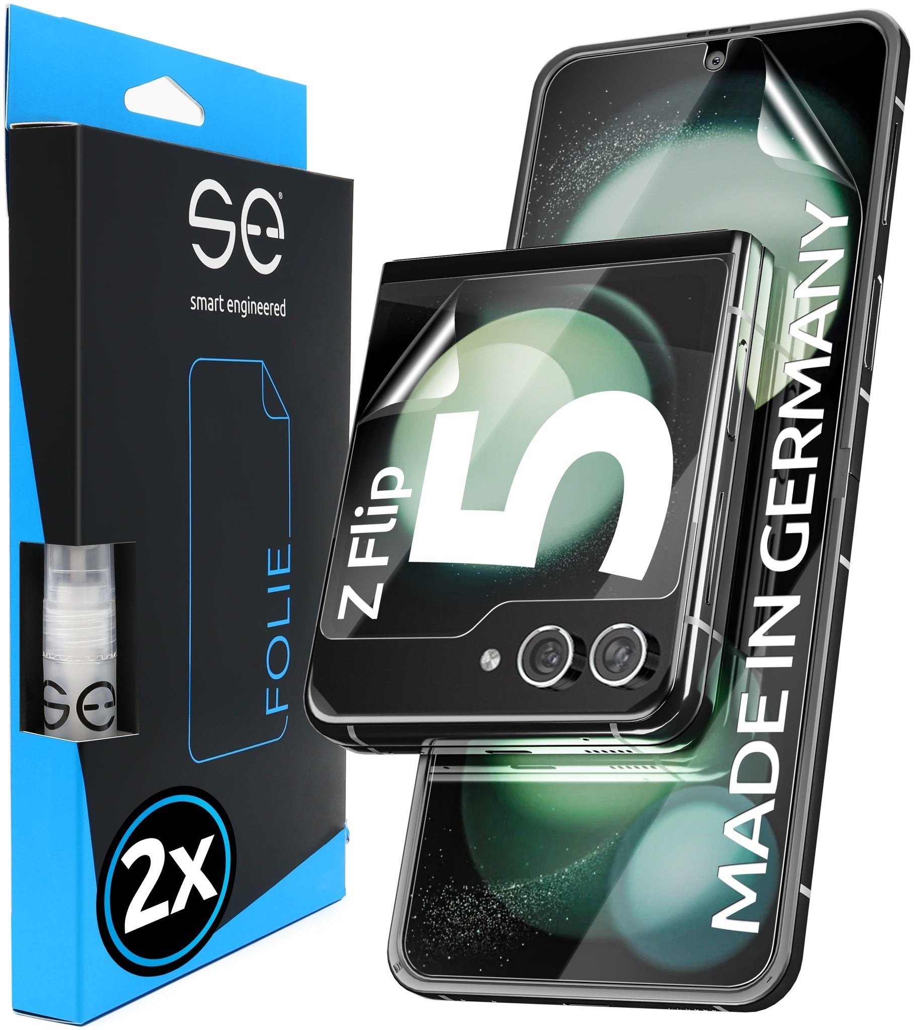 Se 3d Protector De Pantalla Samsung Galaxy Z Flip 5 (2 Piezas)