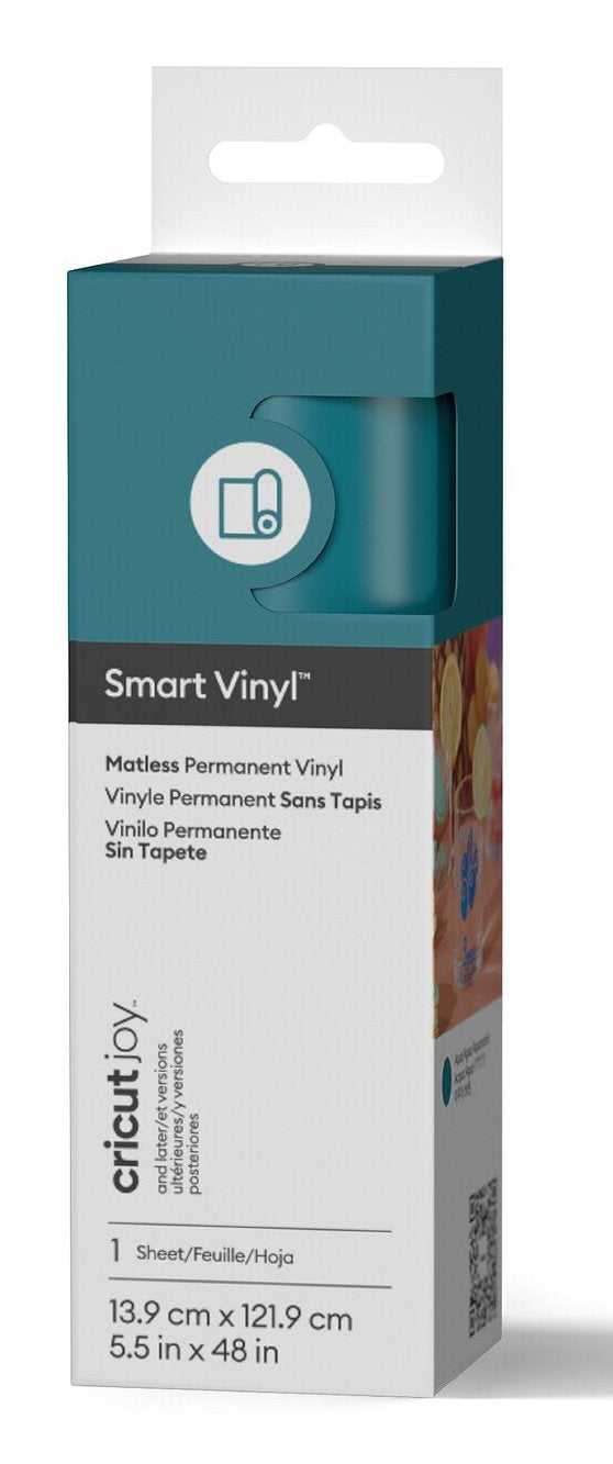 Cricut Smart Vinyl Permanent Joy 14x122cm 1 Sheet (Mat Aqua)
