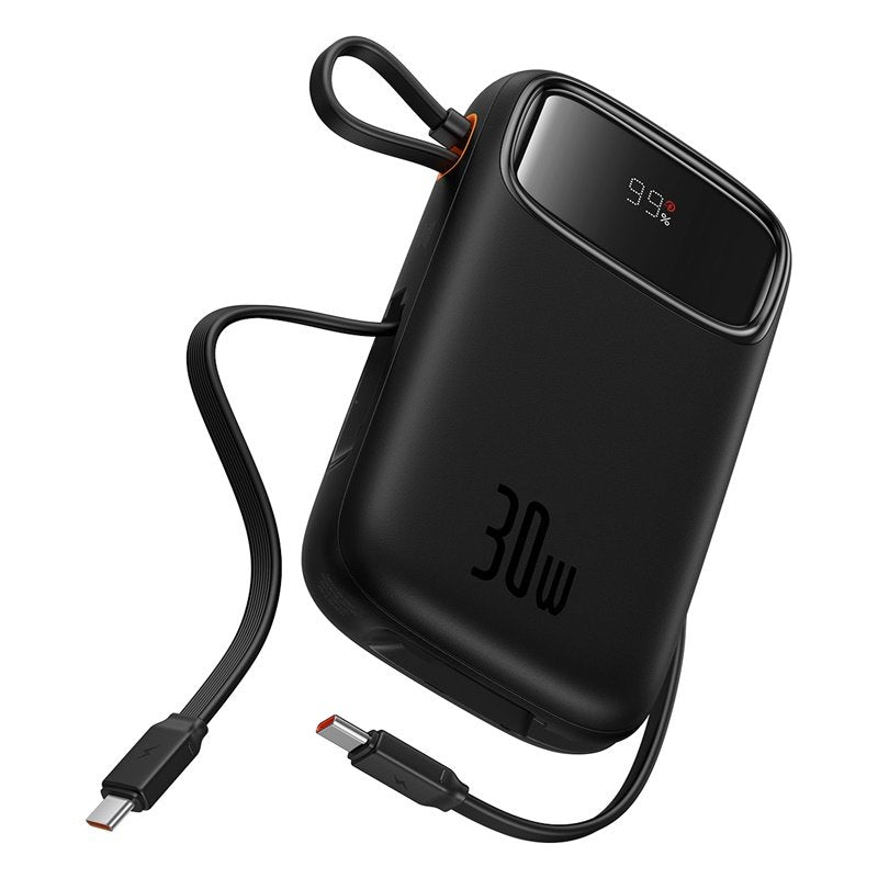 Baseus Ppqd4-20c Polímero De Litio 20000 Mah Negro