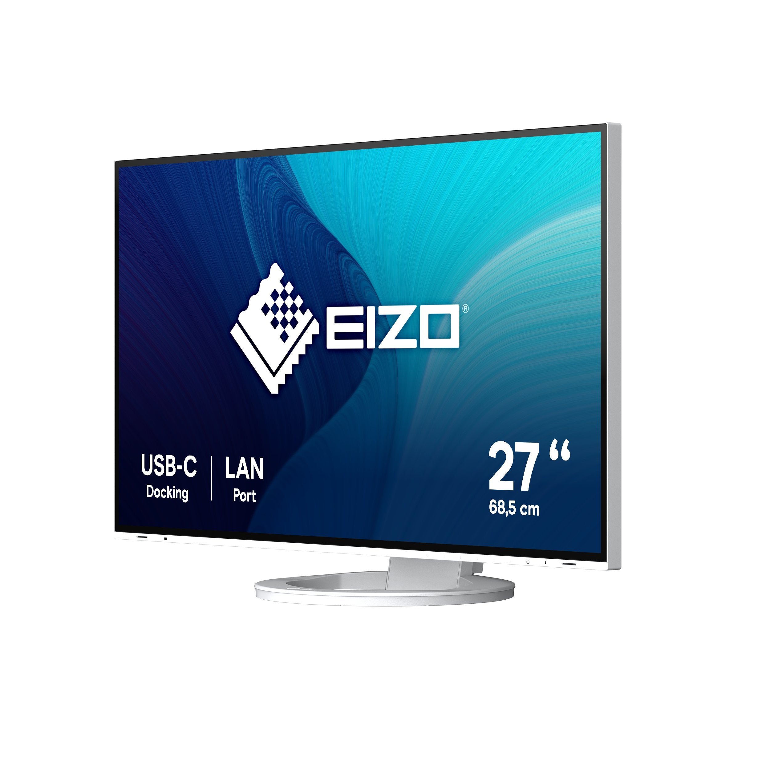 Monitor Eizo 68.0cm (27") Ev2795-Wt 16:9 Hdmi+Dp+Usb-C Ips Black