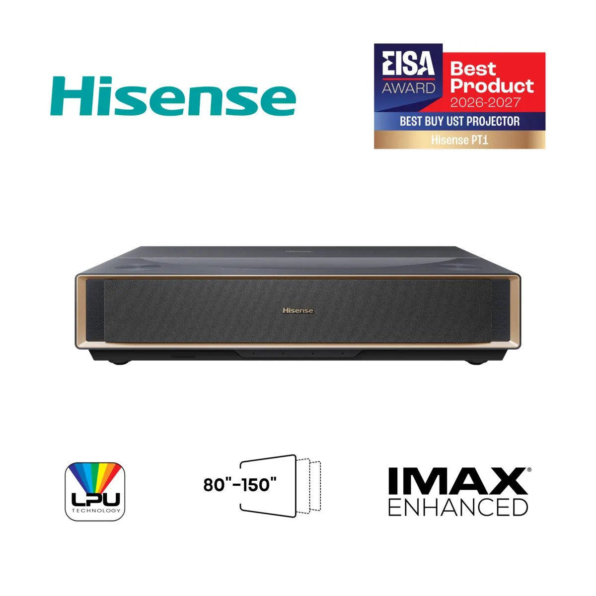 EAN 6942351423012 - Hisense PT1 Proyector de alcance ultracorto UHD 4K (3840x2160) 3D Negro imagen 1