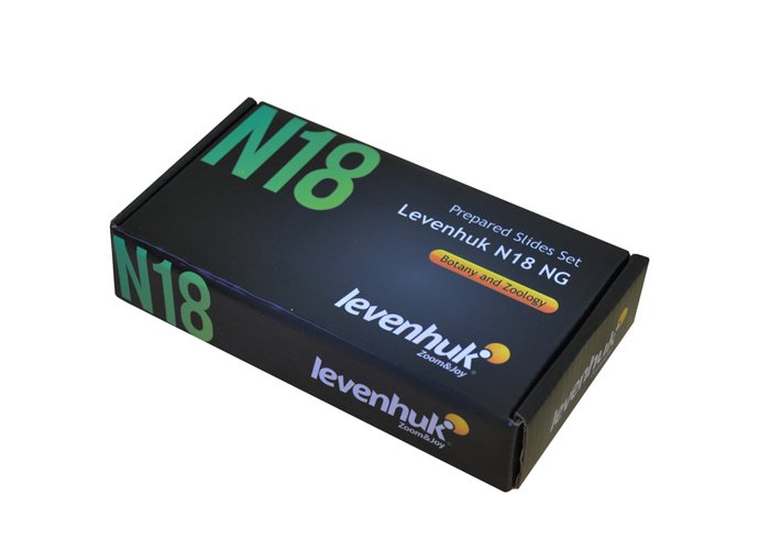 Levenhuk N18 Ng Preparatenset Vidrio Portaobjetos De Microscopio
