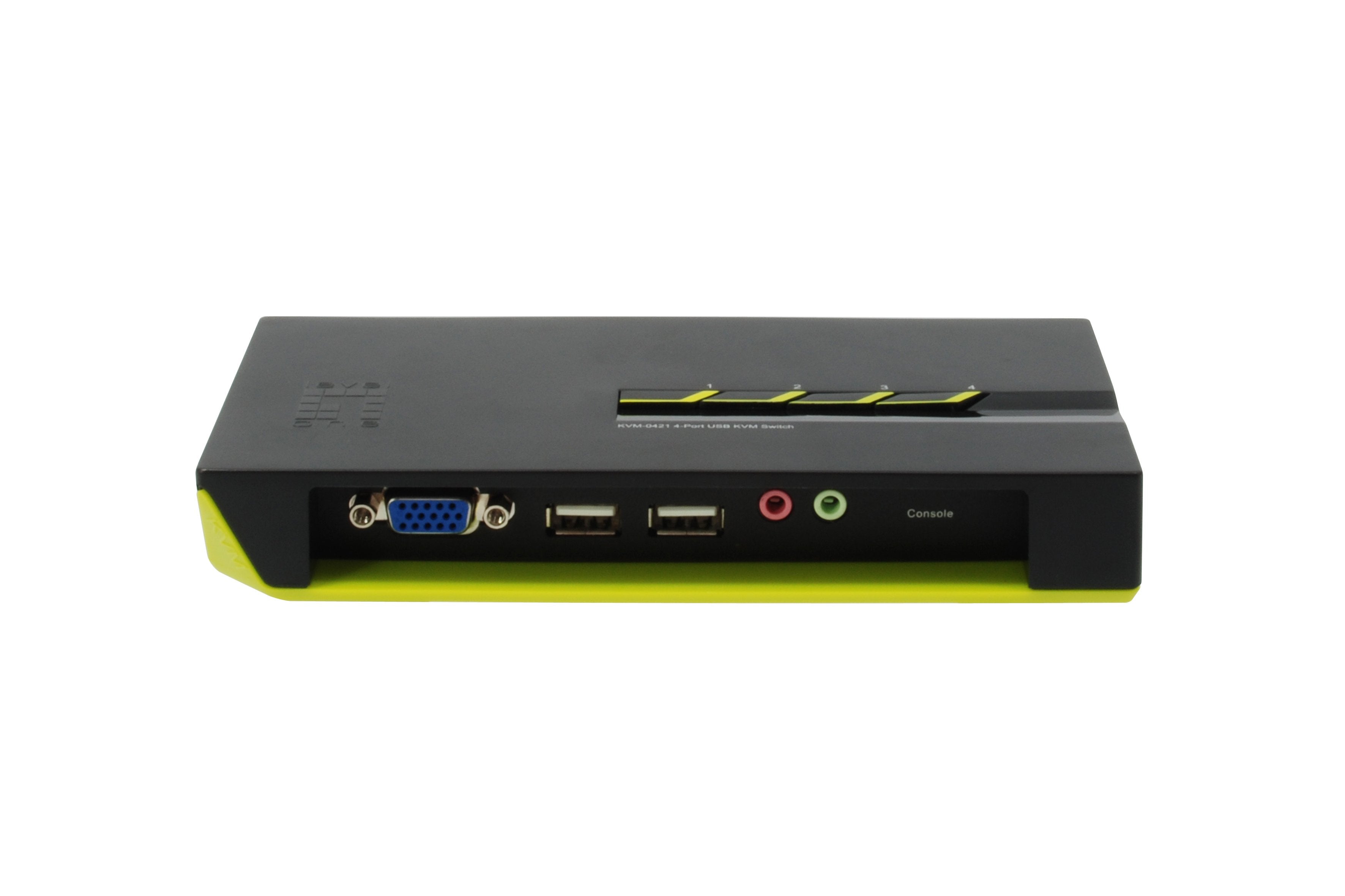 EAN 4015867137871 - LevelOne KVM-0421 interruptor KVM Negro, Verde imagen 5