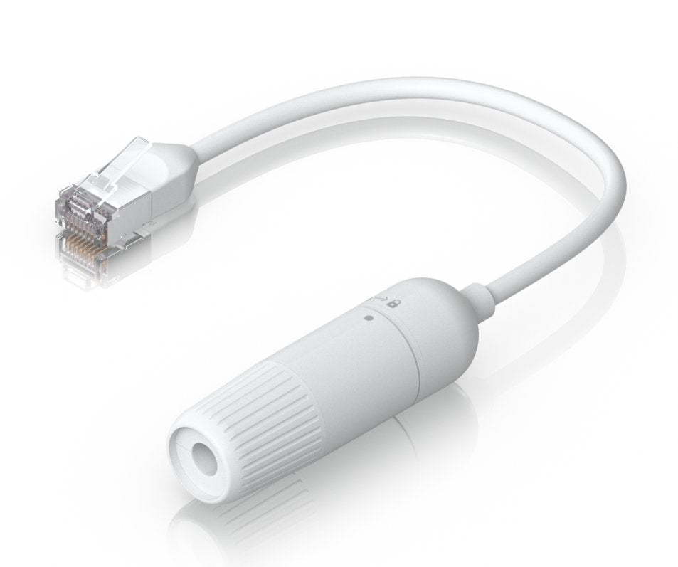 Ubiquiti Fácil Cable De Extensión Cat.6a F/Utp, Pack De 2 Series Blancas, Cable De 15 Cm, Tapa Impermeable Uacc-Cable-Extender-C6a