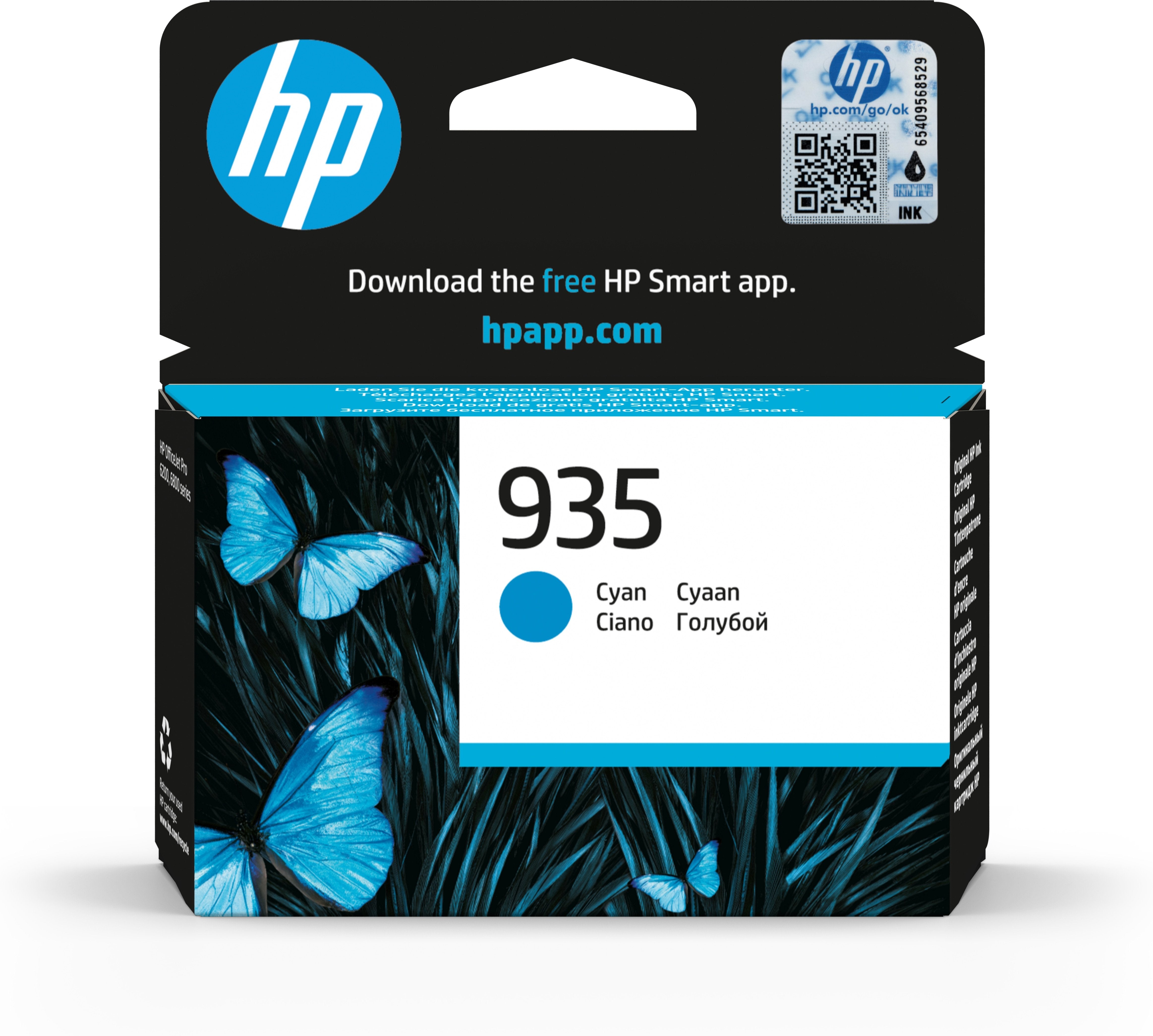 Tinta Original Hp 935 Cian Hpc2p20ae