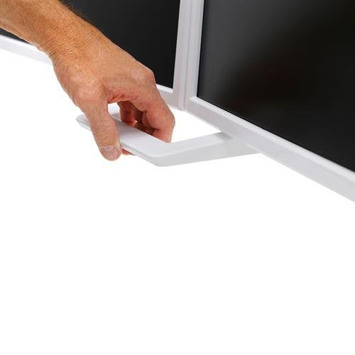 Ergotron 45-476-216 Soporte De Mesa Para Pantalla Plana 81,3 Cm (32") Atornillado Blanco