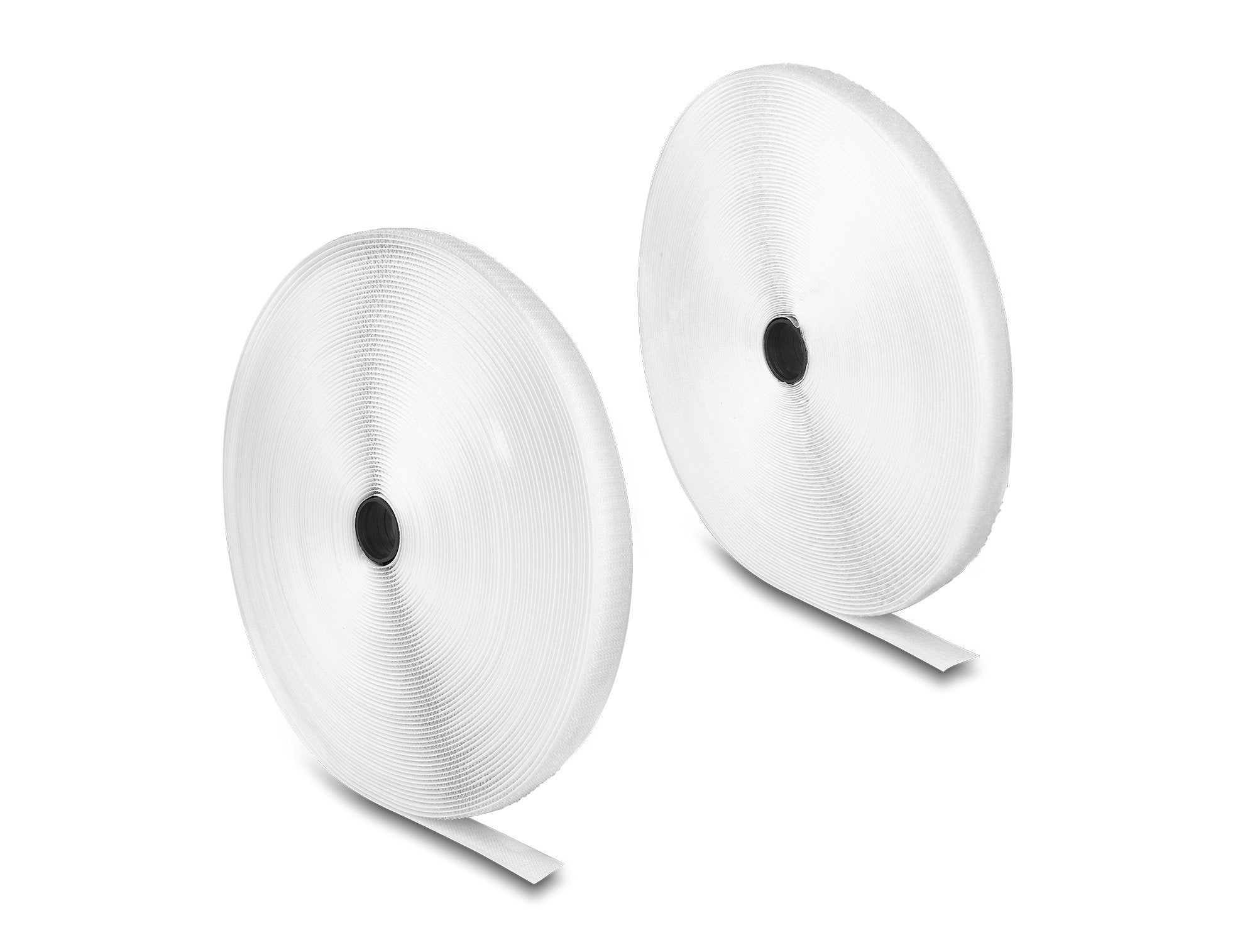 Delock 20922 Cinta De Gancho Y Bucle De Alta Resistencia La 25 M X An 20 Mm Blanco