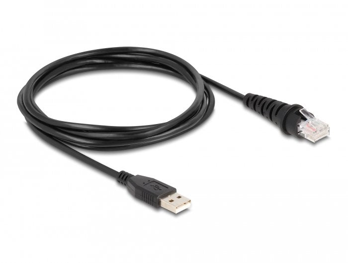 Delock 90600 Escáner De Códigos De Barras Usb 1d Y 2d Con Cable Para Instalación Fija - German Version