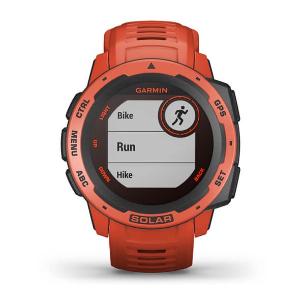 Smartwatch Garmin Instinct Solar Notificaciones Frecuencia Cardíaca Gps Rojo