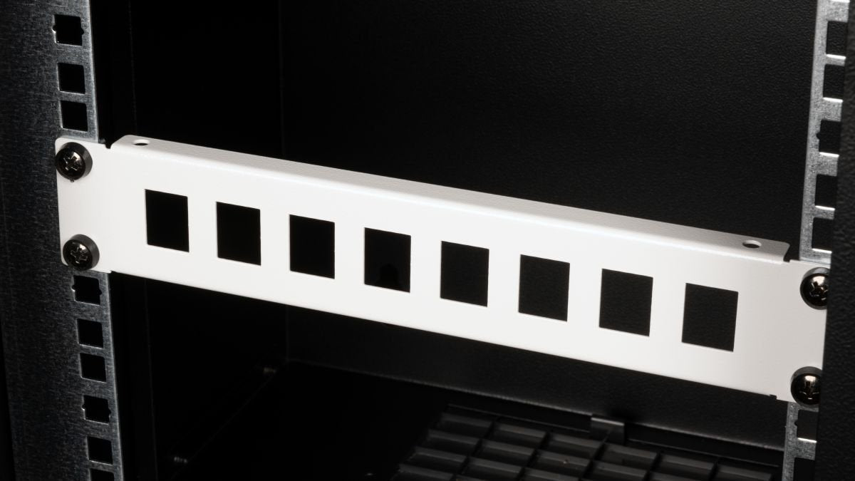 Equip Patchpanel 10" Con Keymone Montage 1u, Gris