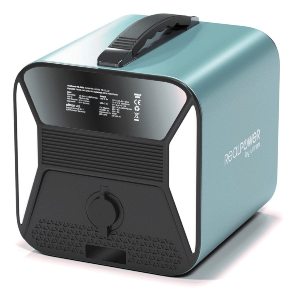 EAN 4040895011046 - RealPower PS-300C estación de energía portátil Ión de litio 76800 mAh 300 W 4,9 kg imagen 3