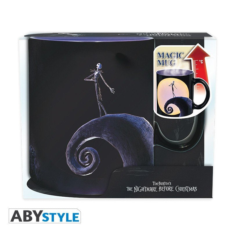 Taza Termica Abystyle Pesadilla Antes De Navidad Jack Y La Luna 460ml