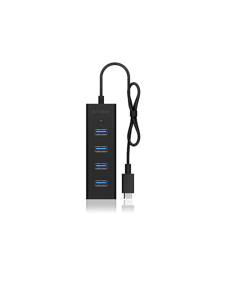 EAN 4250078165880 - ICY BOX IB-HUB1409-C3 USB 3.2 Gen 1 (3.1 Gen 1) Type-C 5000 Mbit/s Negro imagen 4