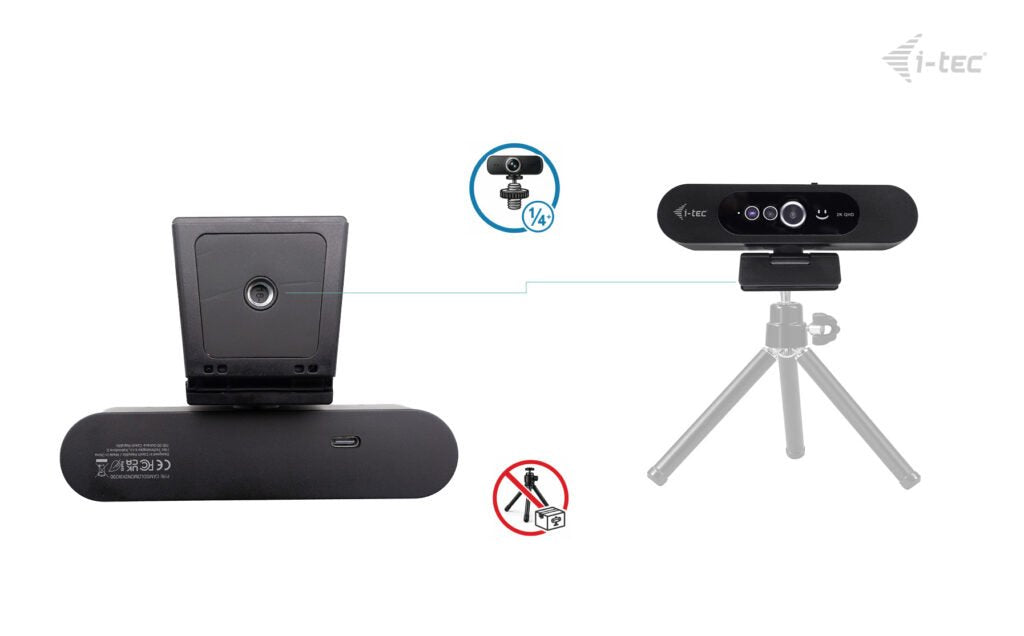 Webcam I-Tec Solomon Wh200 2k With Windows Hello