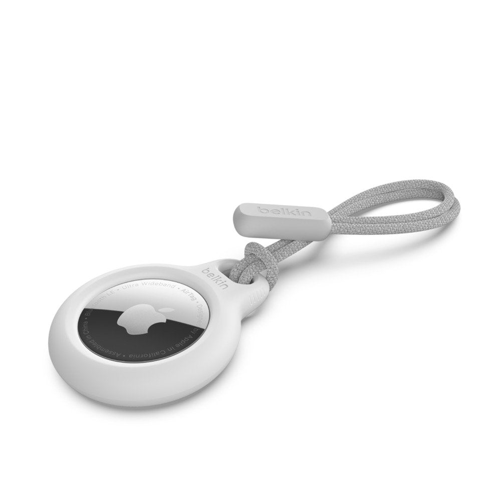 Soporte Seguro Con Lazo Belkin Para Apple Airtag Blanco