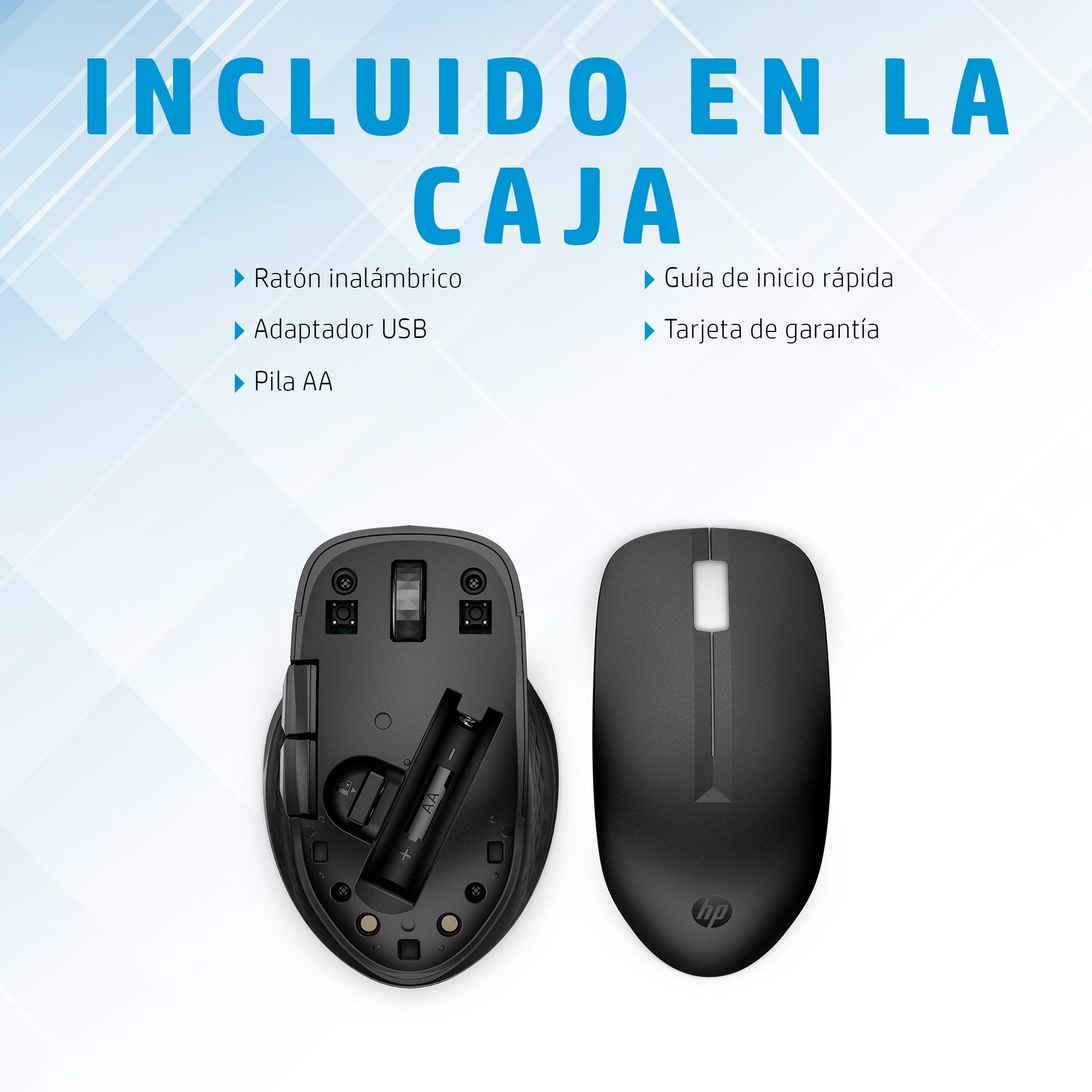 EAN 0198122959051 - HP 435 Multi-Device Wireless Mouse ratón Oficina Ambidextro RF Wireless + Bluetooth 4000 DPI imagen 4
