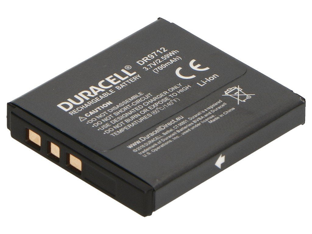 Duracell Digital Camera Batería 3.7v 700mah Para Replaces Kodak Klic-7001 Dr9712