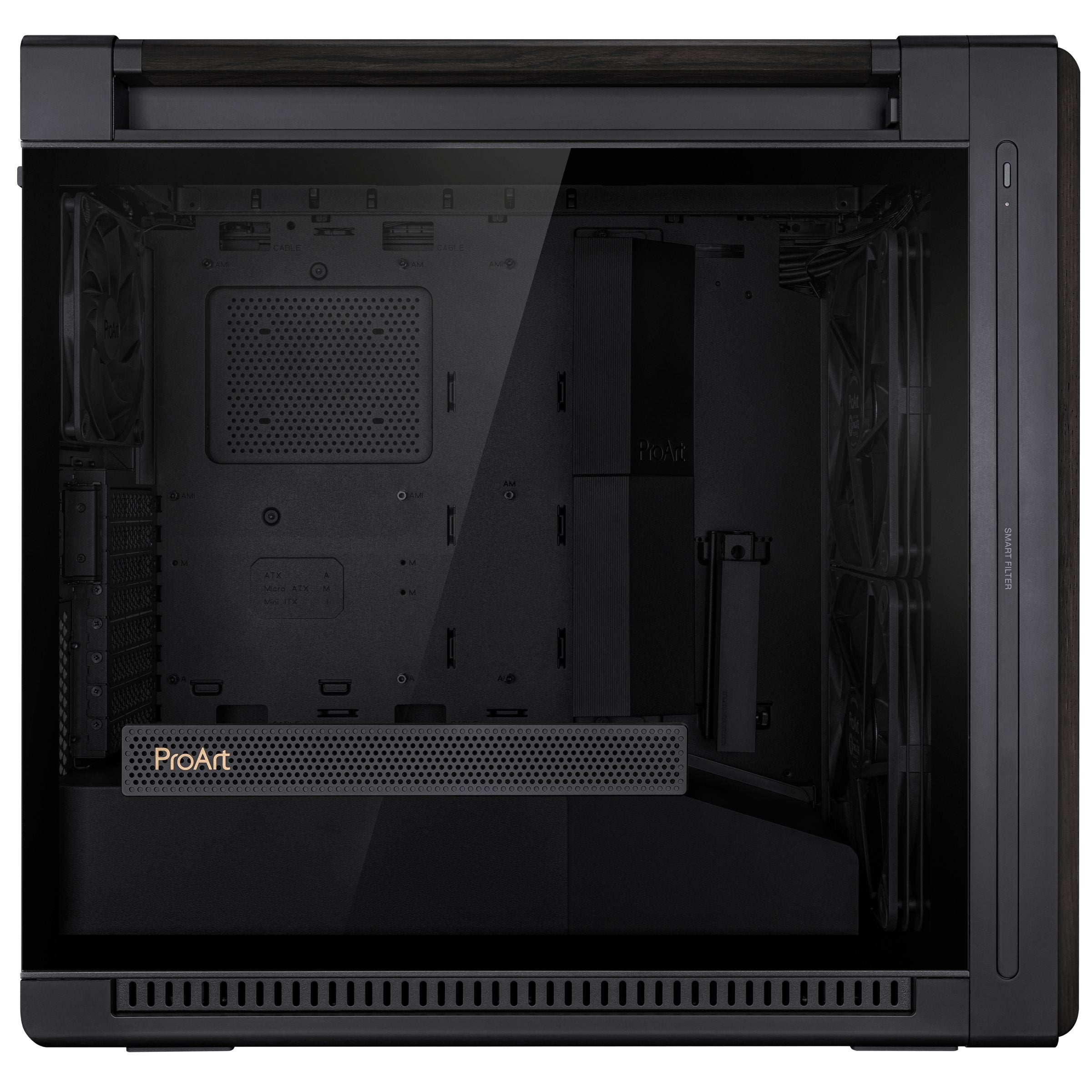 EAN 4711387664421 - ASUS ProArt PA602 Wood Edition Midi Tower Negro imagen 8