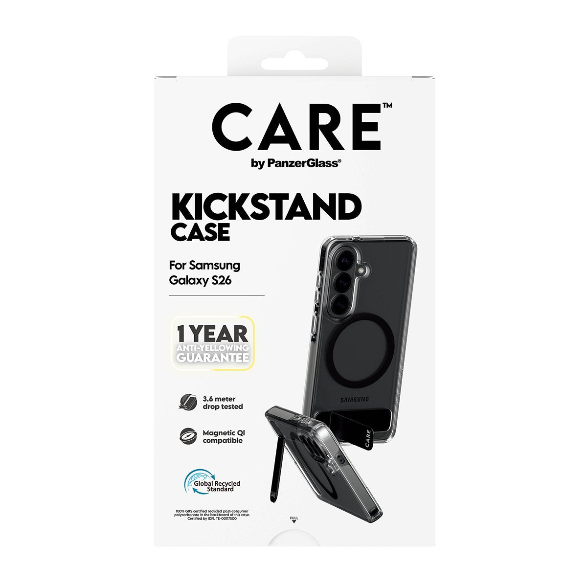 Care Urban Explorer Case Clear W Kickstand Qi Galaxy S26