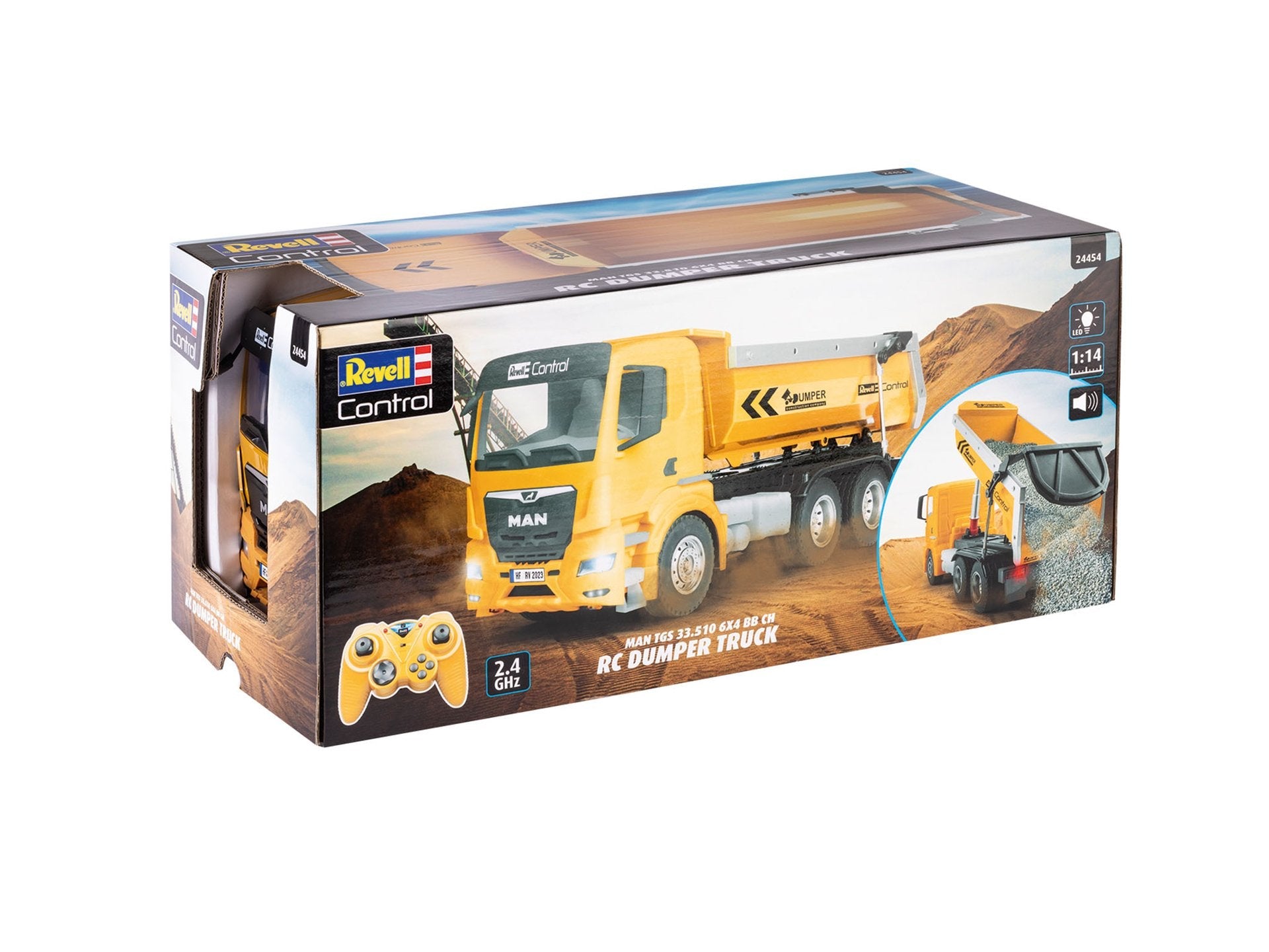 Camión Volquete Revell Rc Man Tgs 28.430 24454