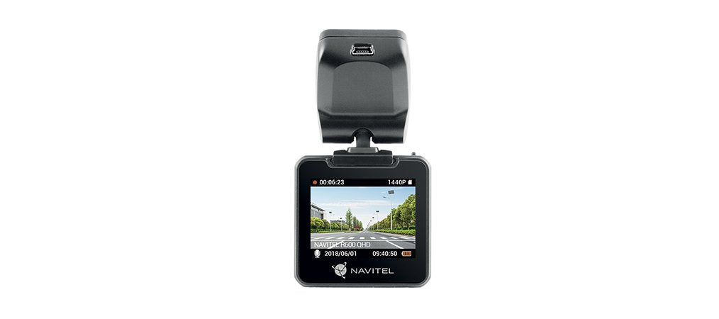 Navitel R600 Quad Hd Grabador Tecnología De Detección De Movimiento, Mini Usb, Pantalla Integrada