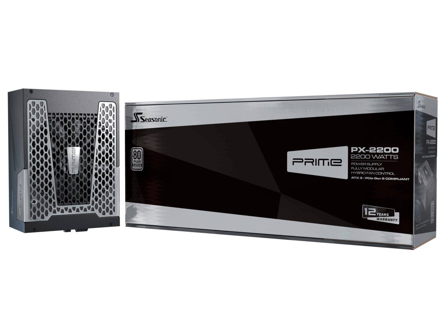EAN 4711173878414 - Seasonic Prime PX unidad de fuente de alimentación 2200 W 24-pin ATX ATX Negro imagen 8