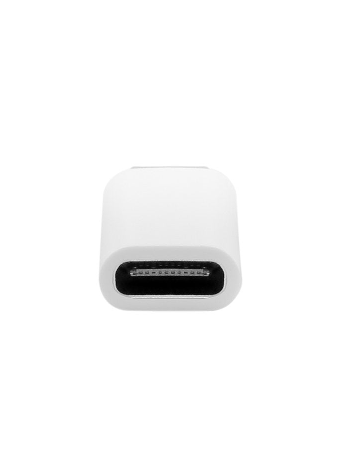 Proxtend Usbmicroba-Usbcw Cambiador De Género Para Cable Usb Micro B Usb C Blanco