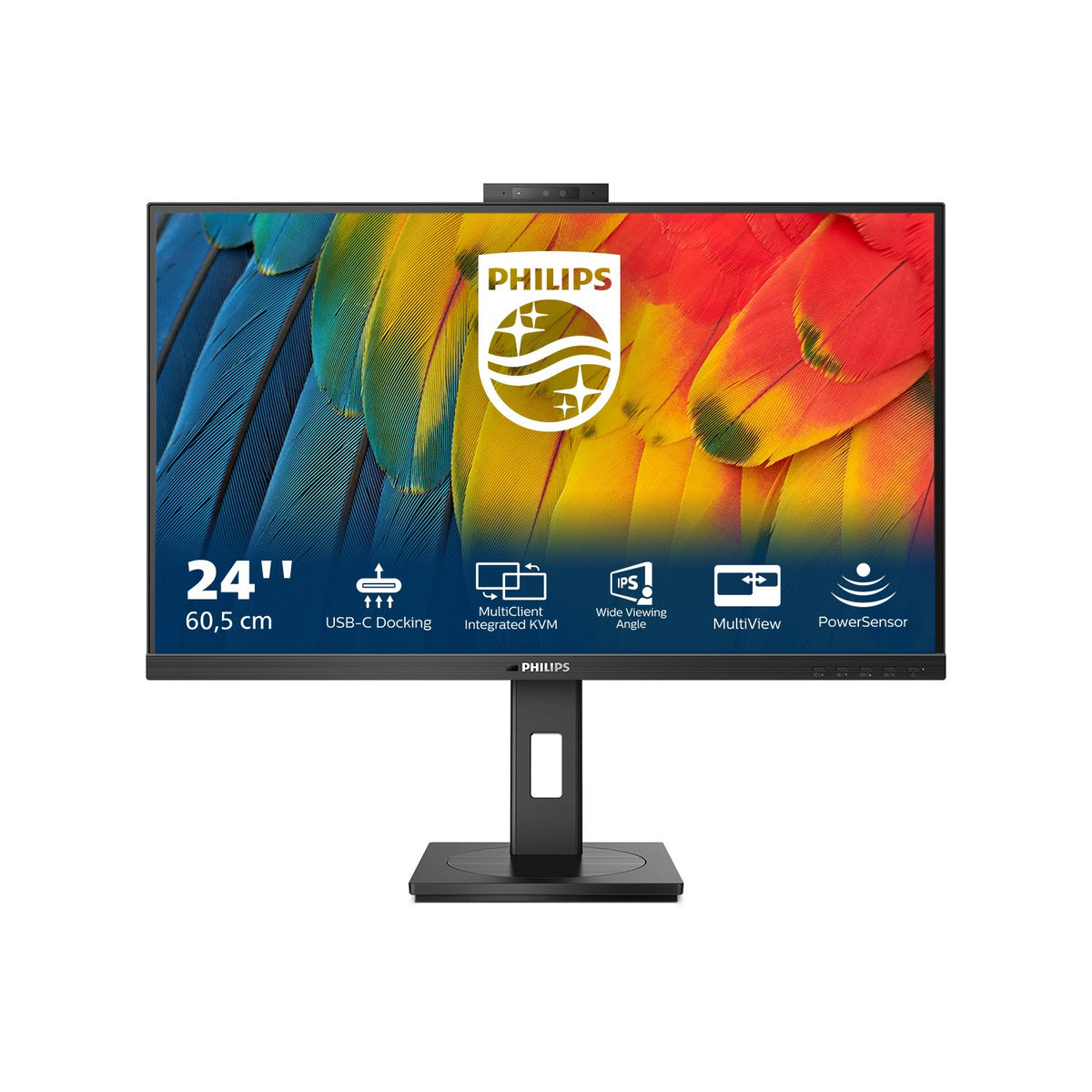 EAN 8712581796488 - Philips 5000 series 24B1U5301H/00 pantalla para PC 60,5 cm (23.8") 1920 x 1080 Pixeles Full HD LCD Negro imagen 3