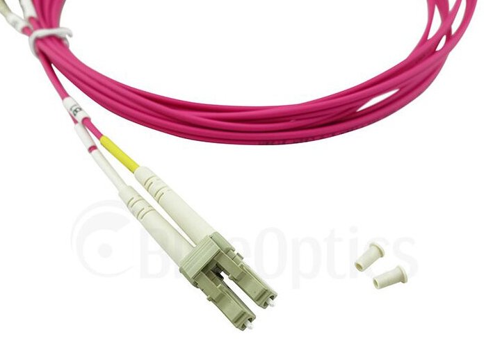 Blueoptics Sfp3131fu5mk Cable De Fibra Optica 5 M Lc Om4 Magenta