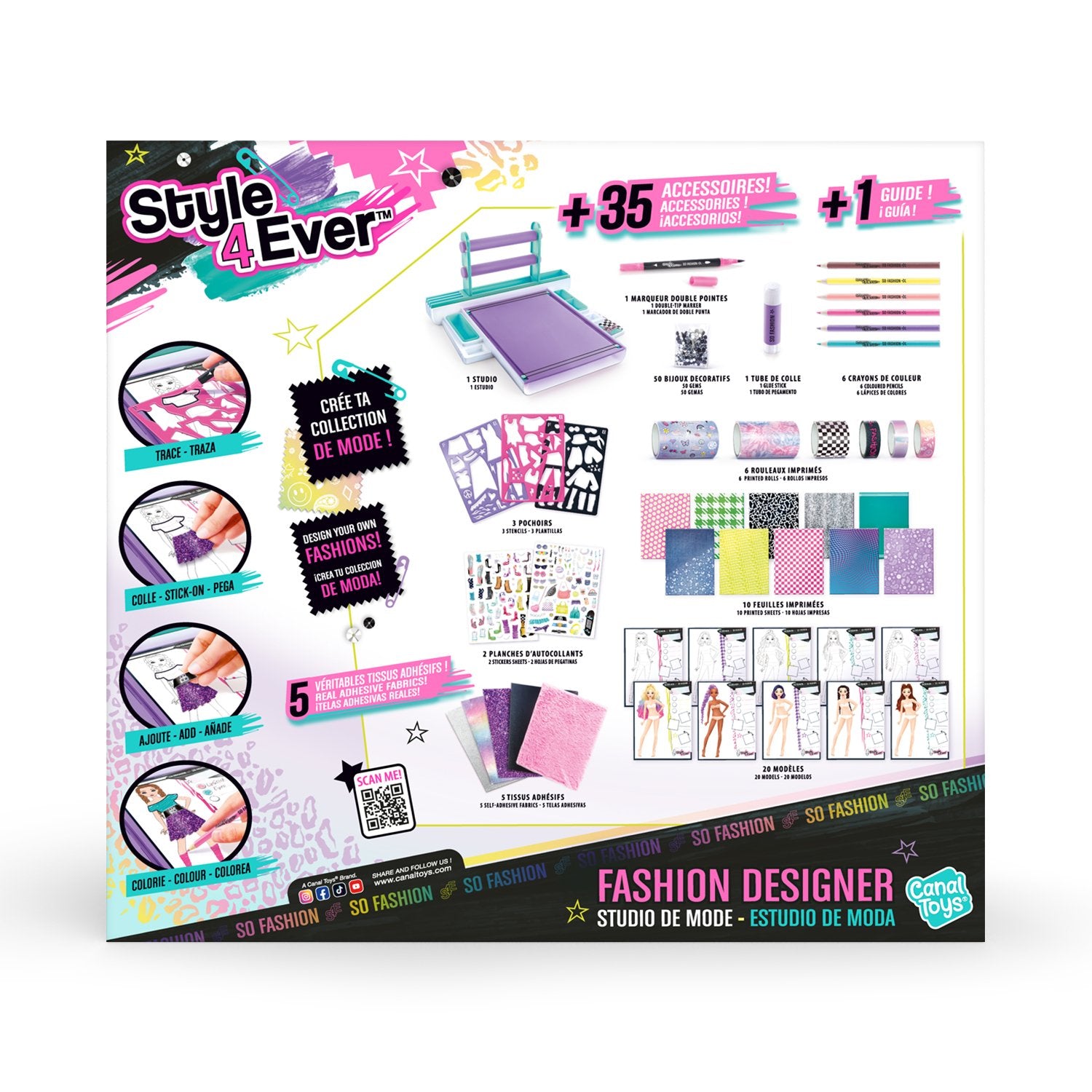 EAN 3555801287909 - Canal Toys Style 4 Ever OFG276 juguete de arte y manualidades imagen 12