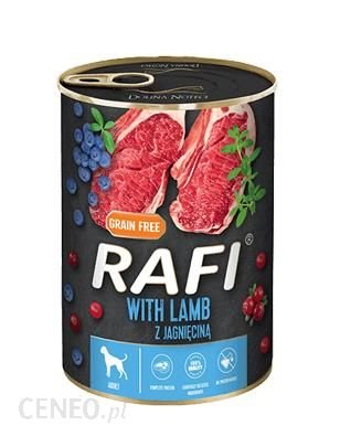 Comida Húmeda Para Perros Dolina Noteci Rafi Con Cordero, Arándano Y Arándano 400g