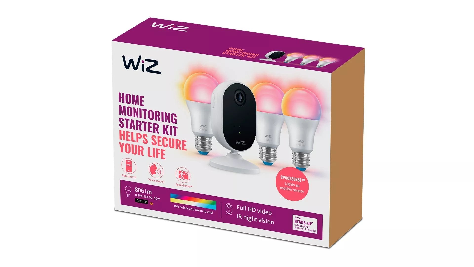 EAN 8720169075016 - WiZ 8720169075016 iluminación inteligente Kit de iluminación inteligente 8,5 W imagen 2