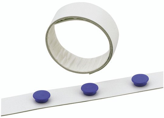 Cinta Magnética Durable Autoadhesiva 3,5cmx500cm Cinta Blanca